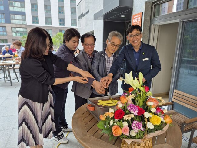 압량읍 경산아이파크1차 경로당 개소식 개최