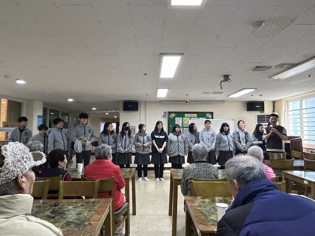 수륜중, 학생 주도 ‘따뜻한 지역사회 봉사’ 실천