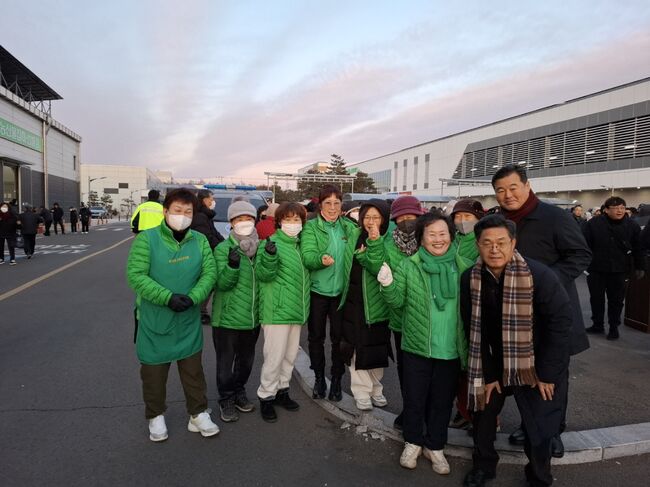 진량읍, 병오년 새해 맞이 \ 해맞이 행사\  성황리 개최